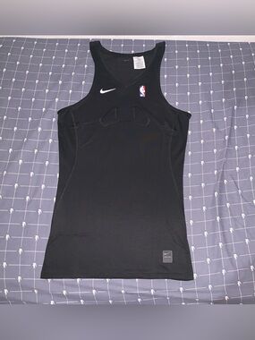 Nike Pro NBA Team Player Issue Breathable Compression Training Tank Top Size: LT
